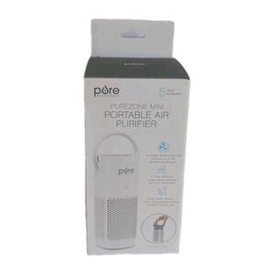 NIP Pure Enrichment PureZone Mini Portable Air Purifier True HEPA Filter 3 Speed